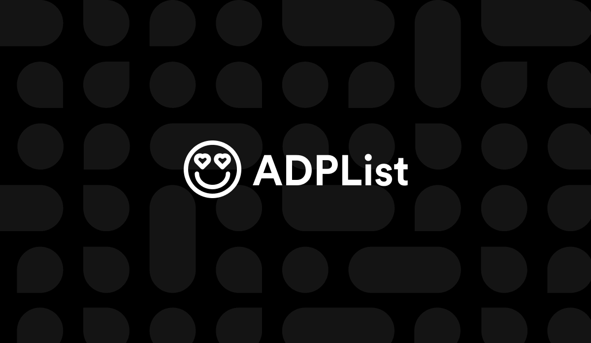 ADPList Mentor